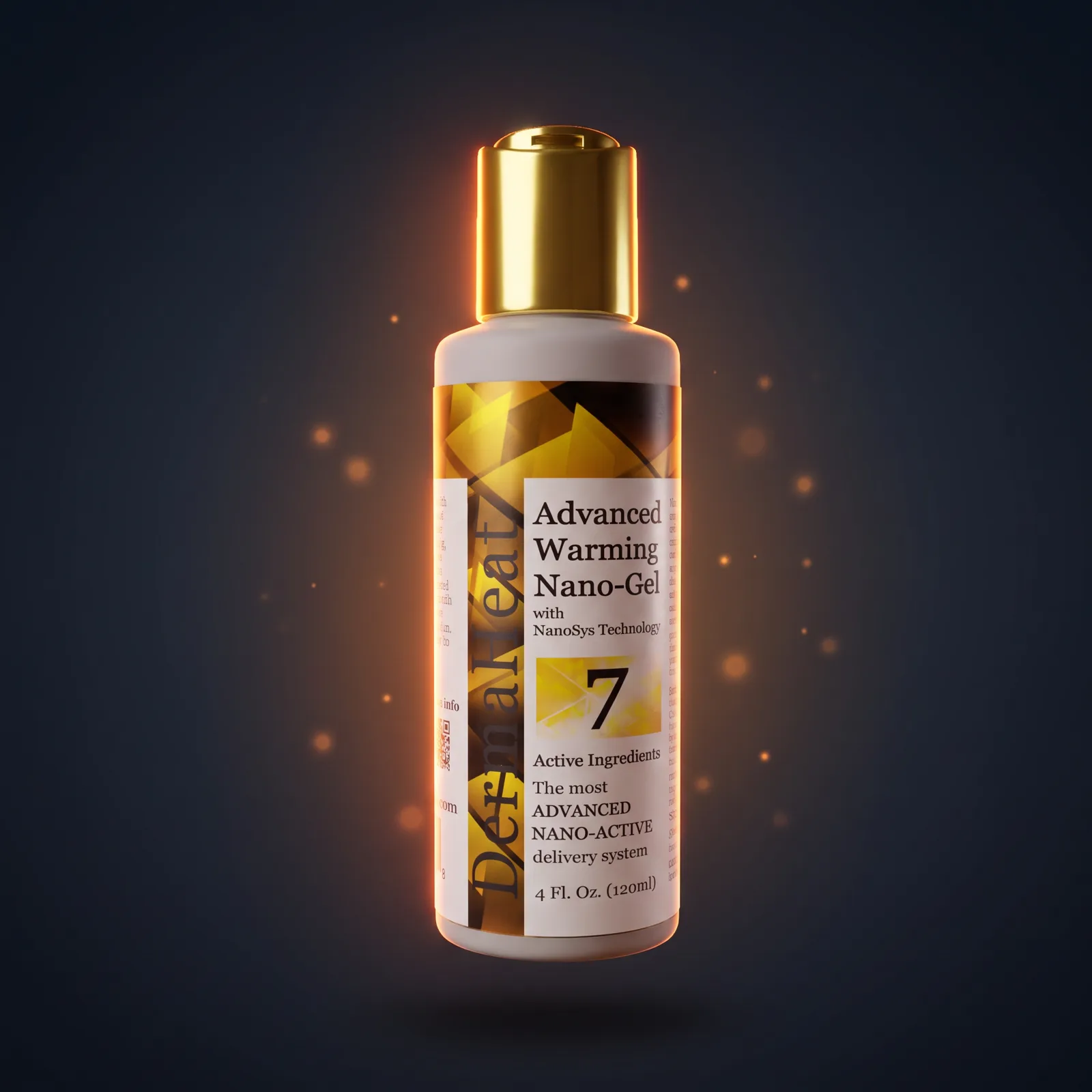 DermaHeat Warming Gel Squeeze 4oz